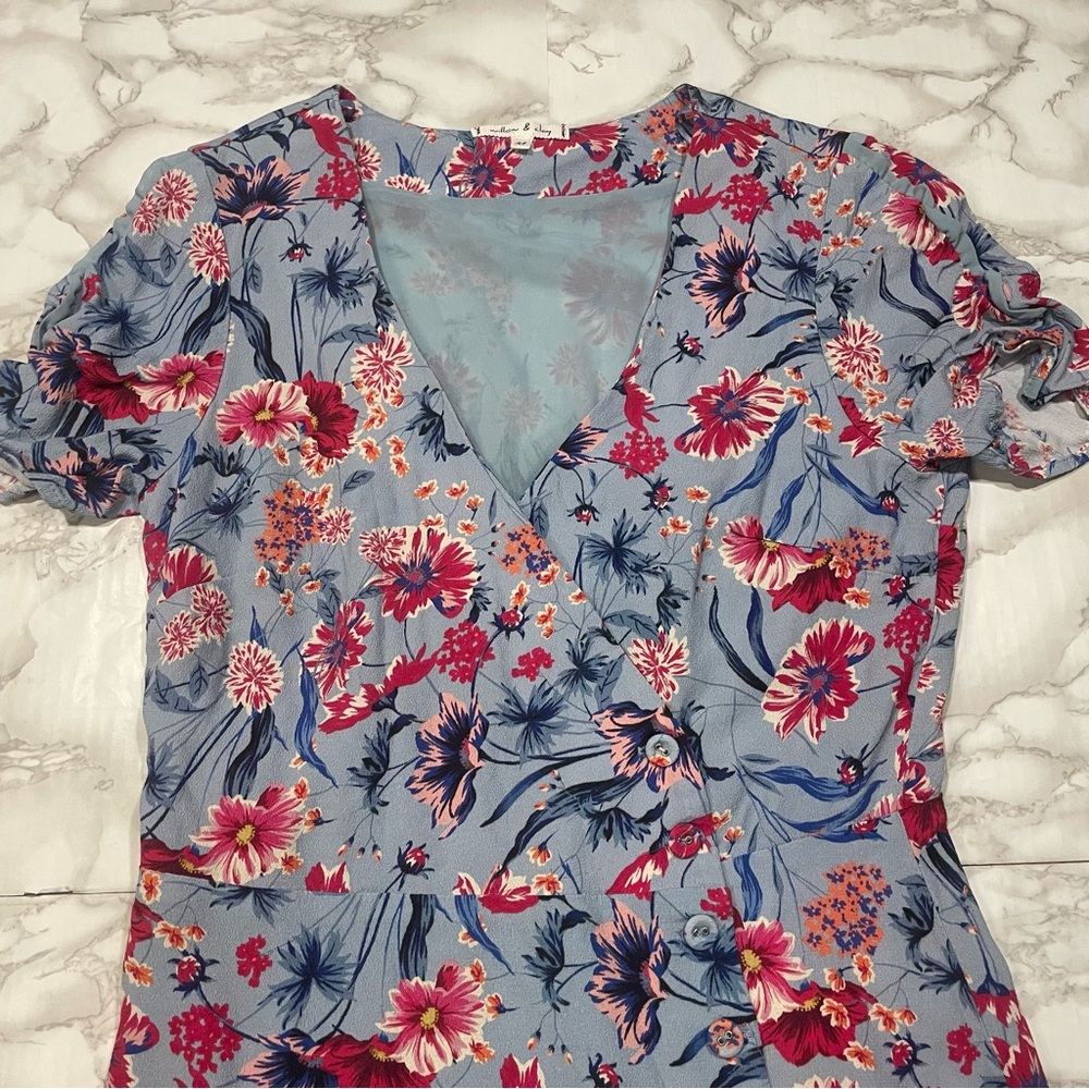 Willow & Clay Floral Wrap Dress